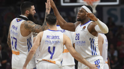 Real Madrid defeated Basconia