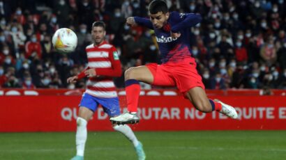 Atletico Madrid defeated Valencia in overtime!