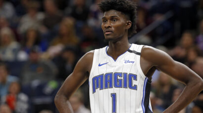 Jonathan Isaac is still off the field