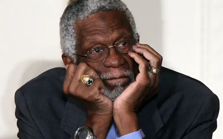 BASKETBALL HAS LOST ONE OF THE GREATEST: The legendary Bill Russell, the most decorated player in the history of the NBA, has passed away.