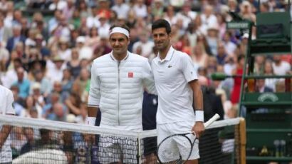 Novak admitted that Federer set the standard in the “white sport”