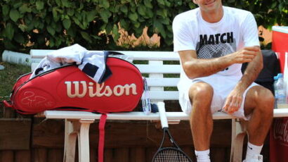 Federer collected impressions: Thank you, you are our captain and king and you know it