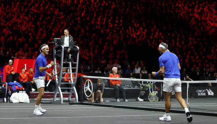 Nadal admitted that Federer had called him before: It was an important moment for him, and a great honor for me