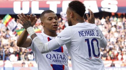 Neymar and Mbappe were fighting?