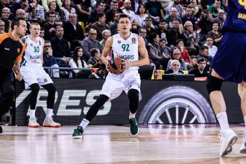 Zalgiris surprised Barcelona in Kaunas
