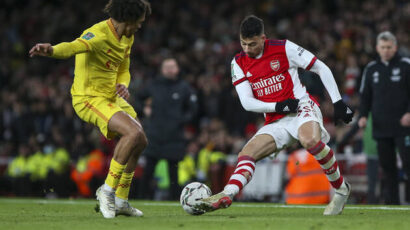 Liverpool is visiting the Emirates in the derby