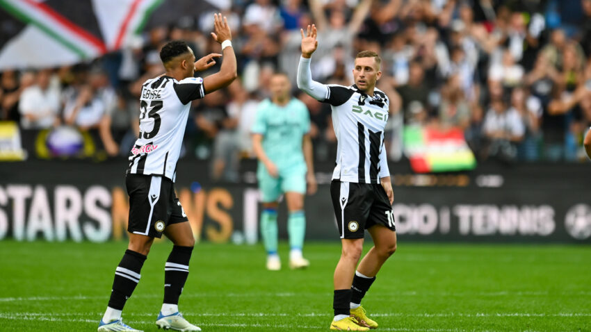 Udinese played 2:2 against Atalanta!