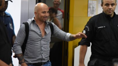 Jorge Sampaoli arrives in Andalusia