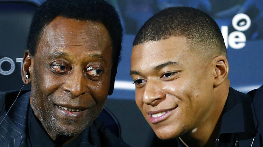 MBAPPE SAID FAREWELL TO PELE - He will never be forgotten