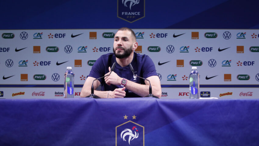 Adio Benzema: The Frenchman has ended his international career...