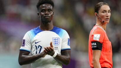 Saka: Thanks for the compliment, but one is Kylian Mbappe