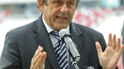 PLATINI CHANGES LE GRAET: Macron called the former president of the UEFA