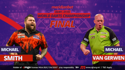Van Gerwen and Smith set to battle in the final of the World Darts Championship!!