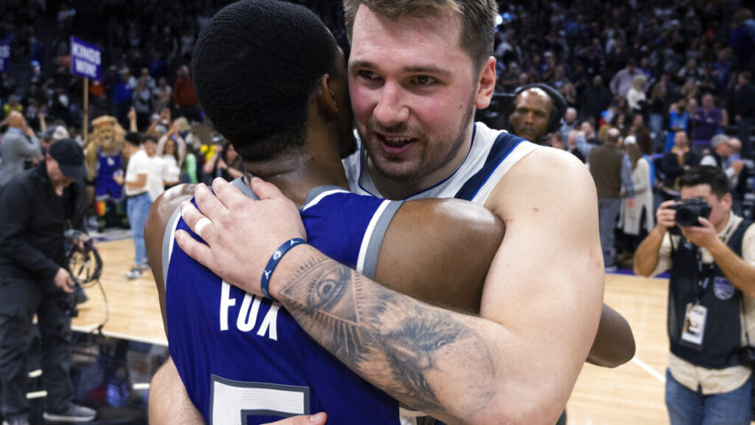 KINGS SPOIL THE FIRST MATCH OF IRVING AND DONCIC: Sacramento celebrated after overtime