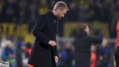 AWAITING CLUB CONFIRMATION: Graham Potter completed his mission at Chelsea