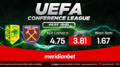 West Ham United favourites to win the Conference League