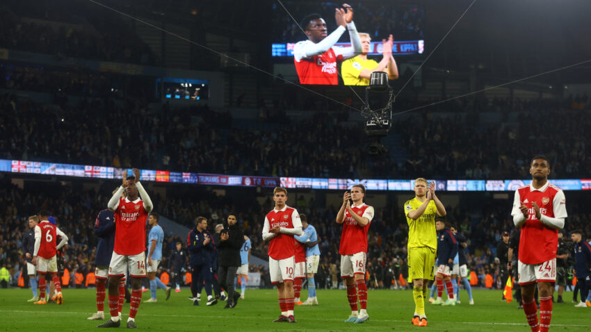 Arsenal Clinch Champions League Qualification Despite Crushing Defeat to Manchester City