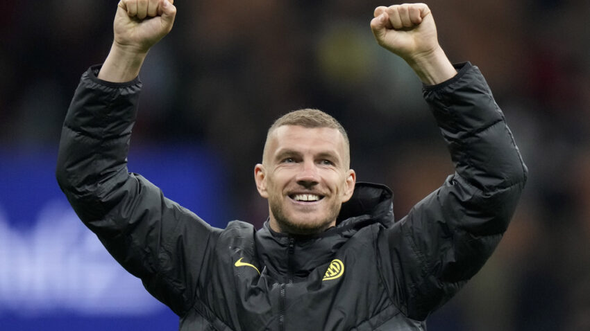 EDIN DZEKO: It feels very good