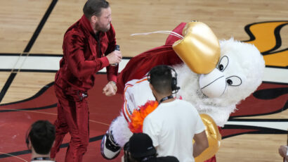 MCGREGOR AT THE CENTER OF THE SCANDAL: Accused of rape at the NBA Finals match