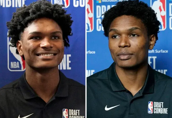 Who are twin brothers from the NBA draft?