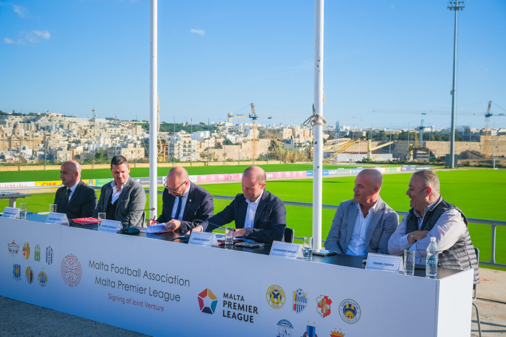 Malta Fa And Malta Premier League Sign Four-Year Term Joint Venture Agreement | Maltasport.mt