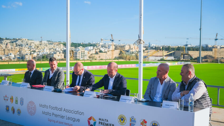 Malta FA and Malta Premier League sign four-year term joint venture agreement