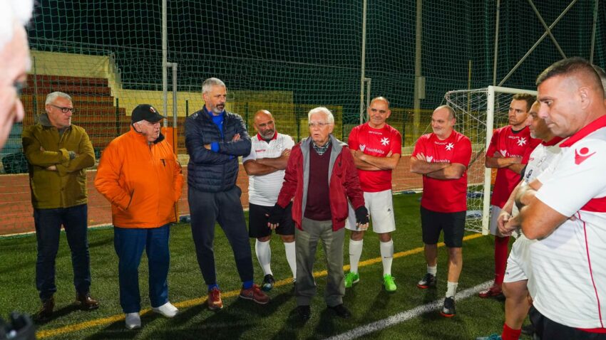 The friends of David Cluett testimonial match a complete success