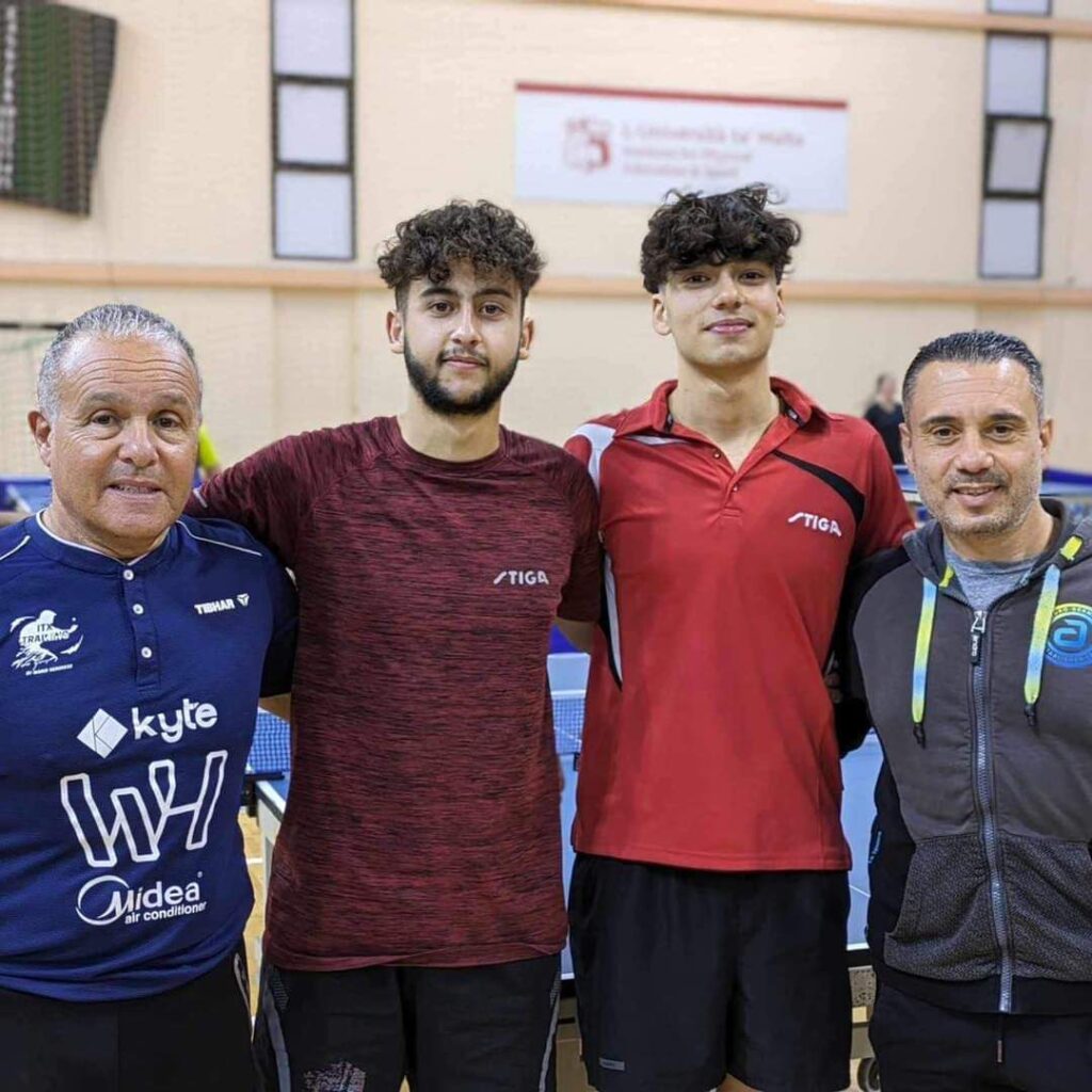 Luke Fenech And Luke Bonello Came Out Victorious In Under 19 Doubles | Maltasport.mt