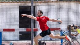 Bradley Mifsud sets new national record in the discus throw