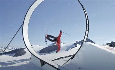 Jesper Tjader successfully skied in the first ever open loop