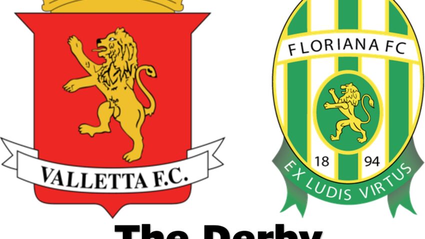 Great anticipation for the arch rivals derby between Valletta and Floriana 