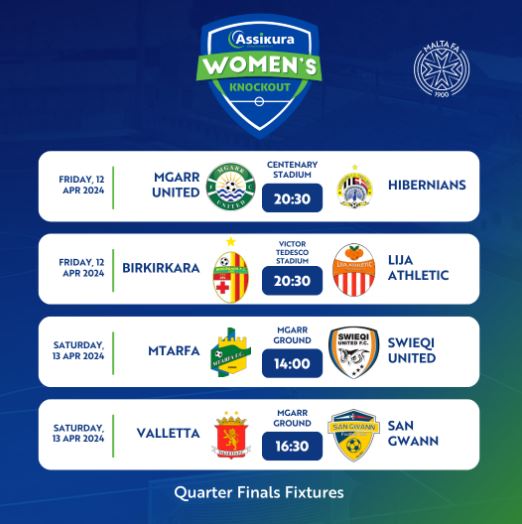Valletta Take On San In Ġwann Assikura Women Quarter-Final Tie | Maltasport.mt