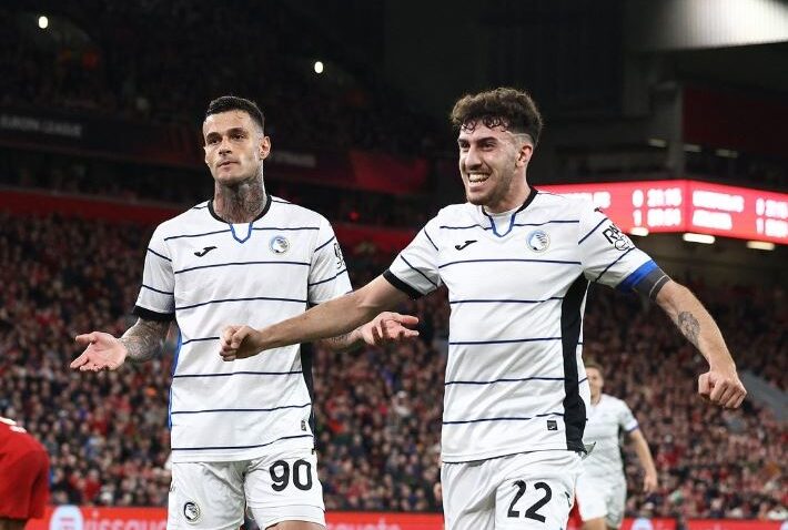 Atalanta stun Liverpool at Anfield