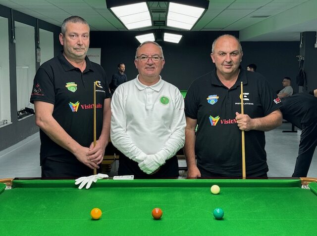 Alex Borg and Philip Ciantar register wins in the Masters Quarter Finals