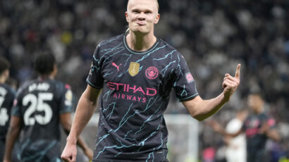 Erling Haaland brace sees Pep Guardiola’s side take big step towards Premier League title