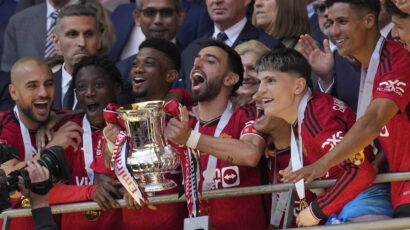 Manchester United stun rivals Manchester City to win F.A. Cup