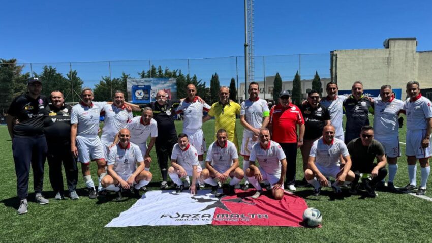 Malta Veterans dominant over Amfora Club Prague