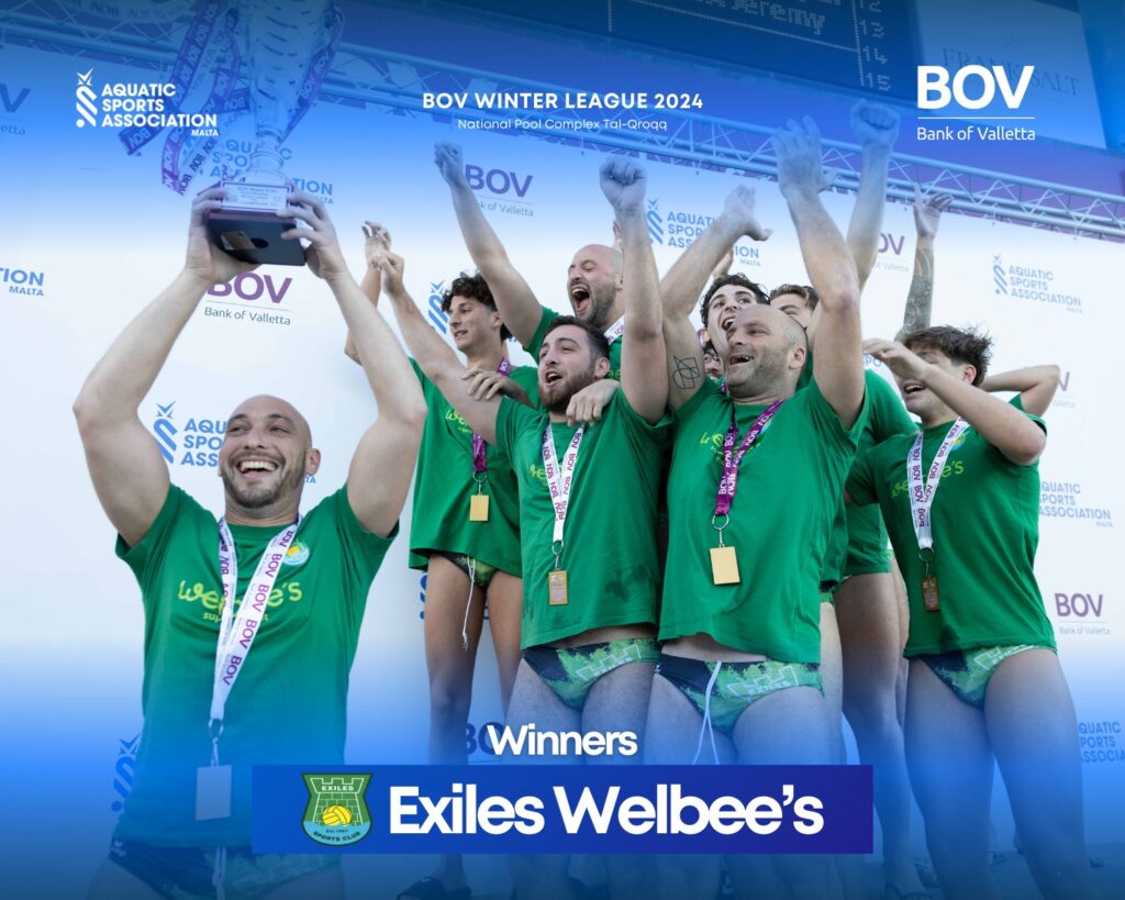 Waterpolo - San Giljan Crowned Winter League Champions - Exiles Clinch First Division Title Waterpolo - San Giljan Crowned Winter League Champions - Exiles Clinch First Division Title | Maltasport.mt