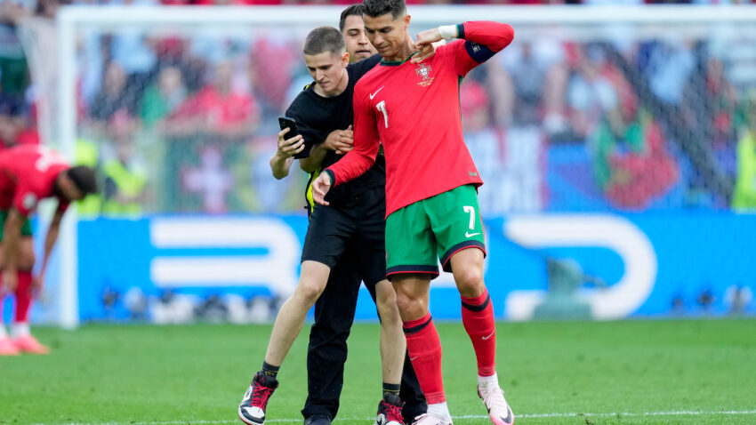 More security measures as pitch 'invasion' trend in on the increase. Cristiano Ronaldo is main attraction.