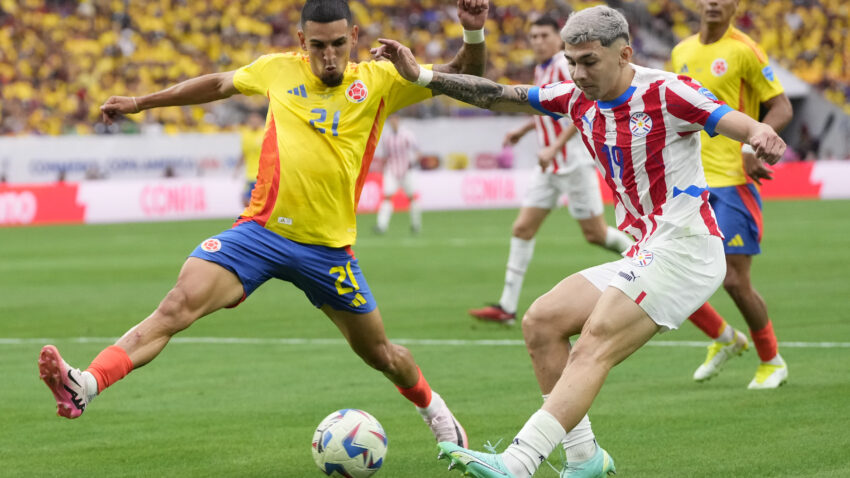 Colombia beat Paraguay 2-1 thanks to an inspiring performance by James Rodriguez