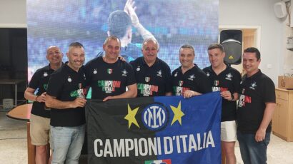 Officials of Inter Supporters Club Gozo (Malta) confirmed