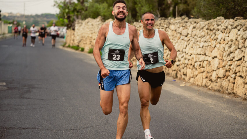 Leon Chetcuti, Josann Attard Pulis Finish Strong in 10k Hudson Race Series in Dingli