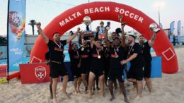 Ħamrun win the Nestle Ice Cream Beach Soccer League