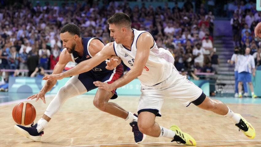 U.S crushes the Serbs in opening match at Olympics