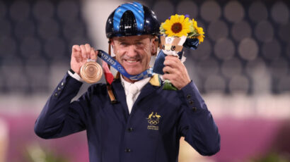 65-year-old Andrew Hoy won’t compete in his ninth Olympics