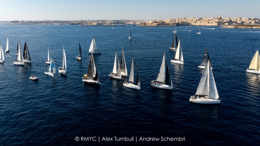 Jubatus skippered by Sean Borg wins the 64th Malta-Syracuse race