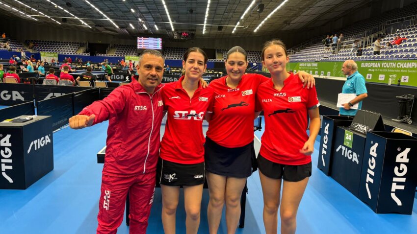 Maltese female team shines against Armenia