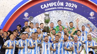 Argentina lift Copa America with extra time goal against Colombia as Messi bows out