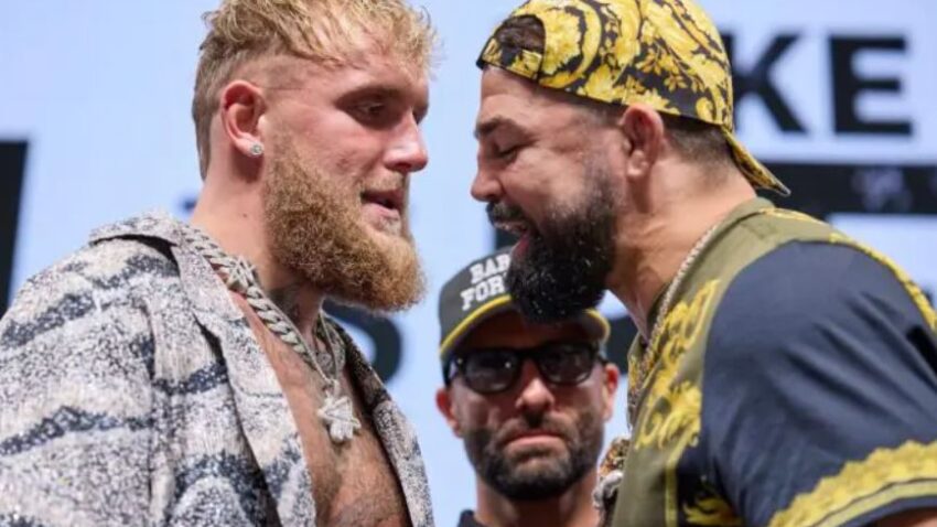 Jake Paul vs Mike Perry on weight for tonight's 200 lbs boxing fight in Tampa