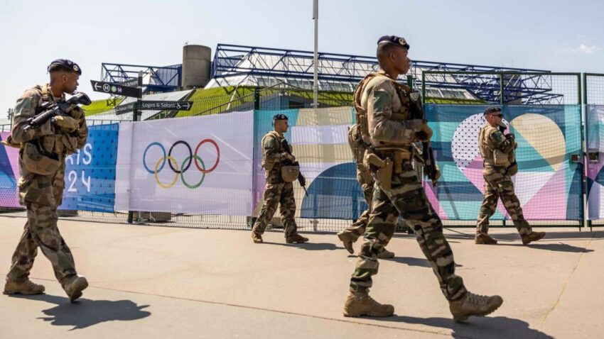 Paris steps up security as athletes start arriving at Olympic village